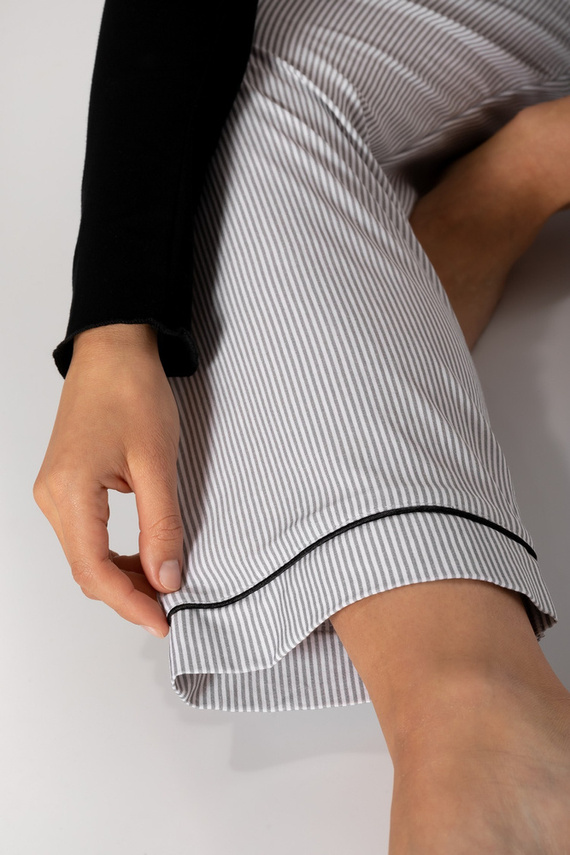 Piżama damska Simple Beauty Momenti Per Me black-grey