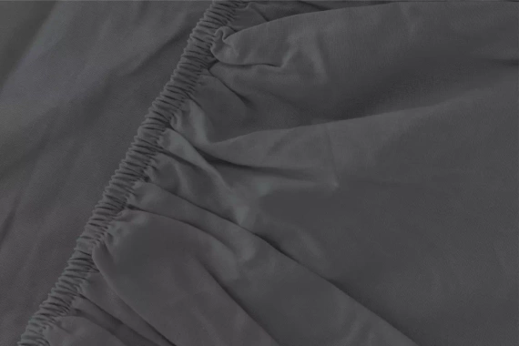 Prześcieradło z mikrofibry Poly Detexpol grafitowy