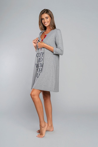 Koszula ciążowa i do karmienia. 3/4rękaw Balsam Italia Fashion - melanż