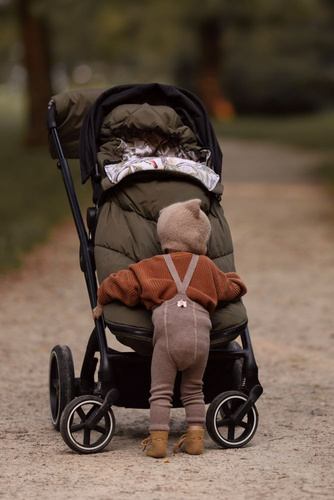 Wodoodporny śpiworek do wózka Everest Makaszka- Ornithology
