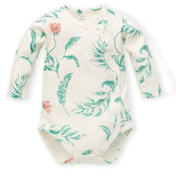 "Spring Light" Body z długim rękawem rozpinane Pinokio - różowy