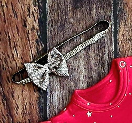 Opaska Gwiazdki Bambarillo złoty