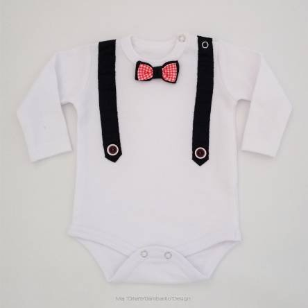 Body z długim rękawem Szelki Bambarillo granatowy