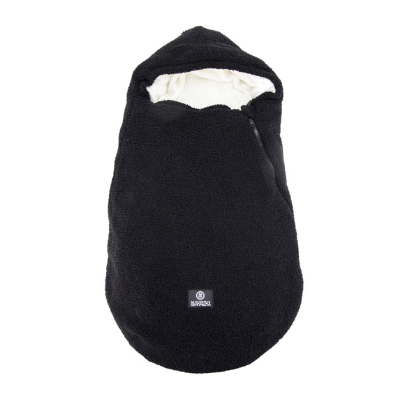 Śpiworek do wózka Alpaka Black Makaszka