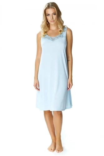 Koszula nocna damska Mewa 86385 Aurora Mewa niebieski