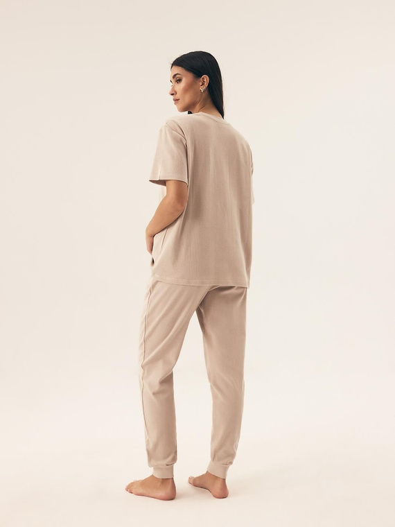 Piżama Damska 43349 Nilsa Henderson - beżowy