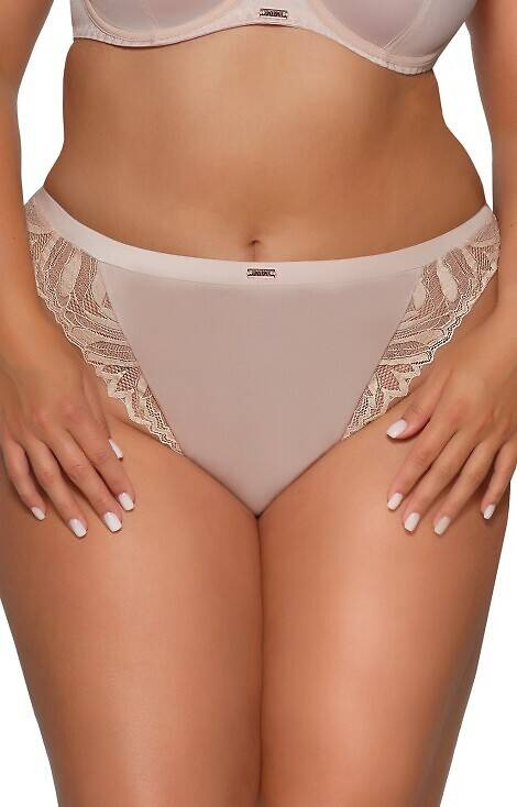 Figi damskie brazyliany 2107/B AVA - beżowy