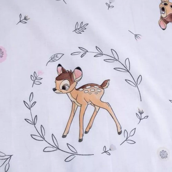 Pościel bawełniana do łóżeczka Bambi sarenka Jerry Fabrics beżowy