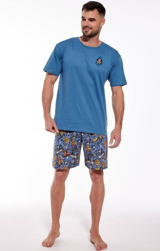 Piżama męska 326/156 Pirates Cornette - niebieski 