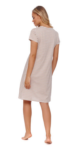 Koszula ciążowa i do karmienia 9928 Doctor Nap - stripes