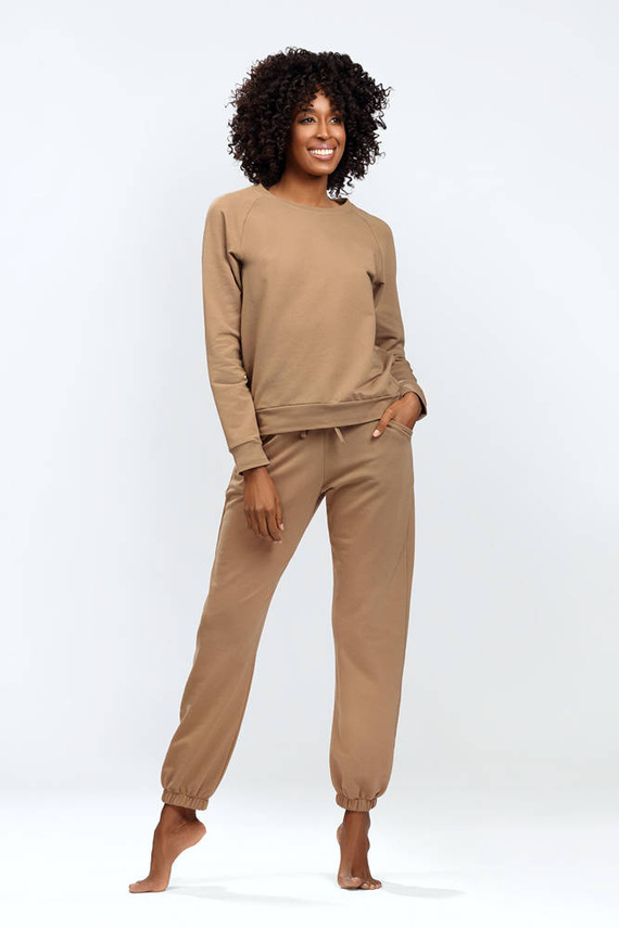 Komplet dresowy Wenezja Dkaren - brązowy