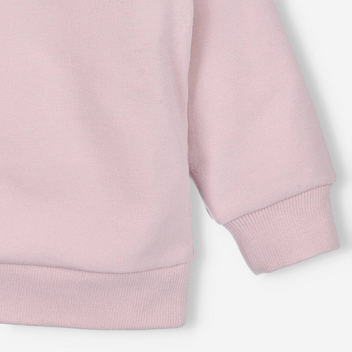 Bluza dresowa I love Colors - różowy