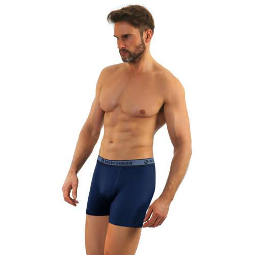 Bokserki męskie BM02 Cougar Sesto Senso - granatowy