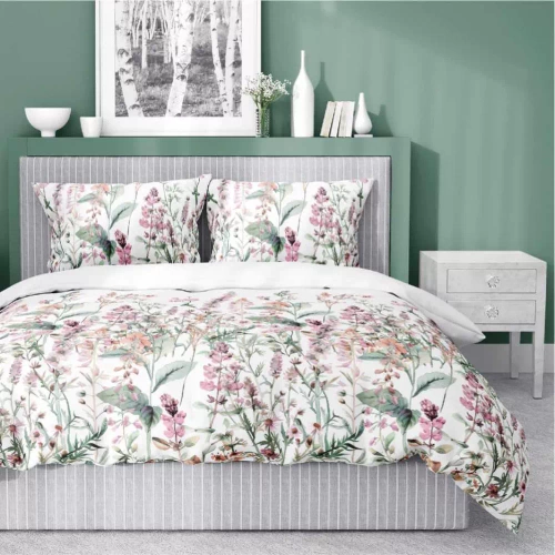 Pościel Satin Stories Detexpol 5485 A | Miękka bawełna satynowa, elegancki zestaw prezentowy