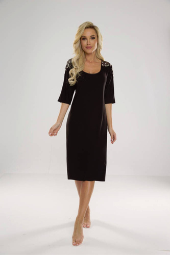 Koszula nocna 616 Ramona Forex - czarny