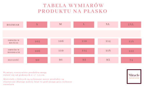 135 sukienka typu hiszpanka ciążowa i do karmienia Miracle lila