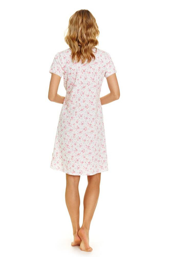 Koszula ciążowa i do karmienia 9394 Doctor Nap - rose flowers
