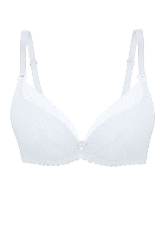 Biustonosz push-up Elisabeth Nipplex- biały