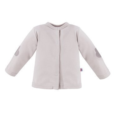 Kaftanik bawełniany Mellow Ewa Klucze- szary