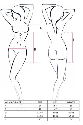 Koszulka damska Wilma Chemise Passion biały