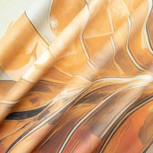 Pościel satynowa liście 12402 Darymex satynlove premium