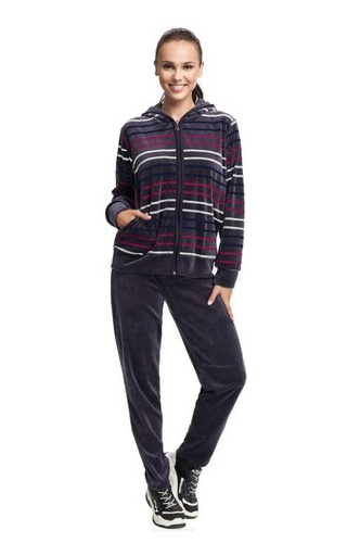 341 Dres Damski Luna śliwkowy