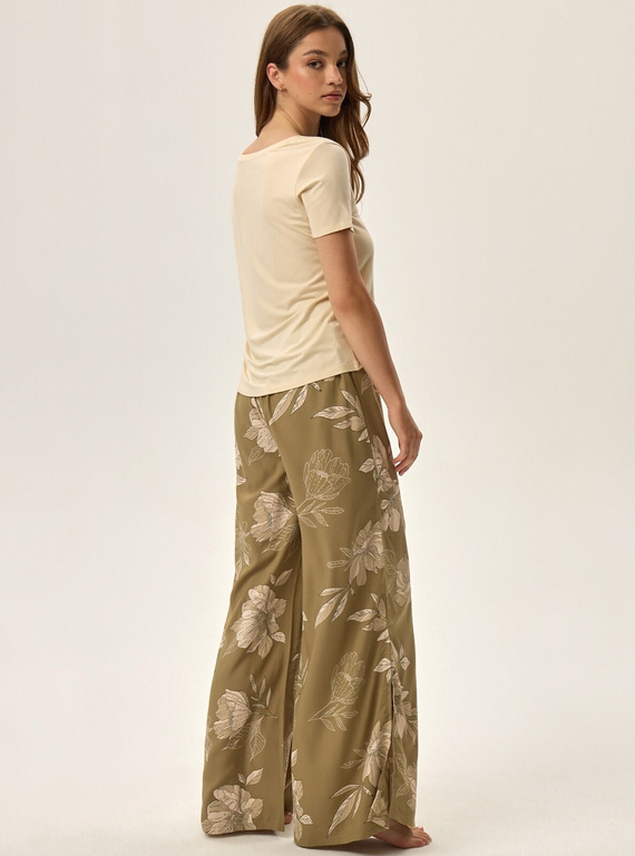 Piżama Damska 41873 Fleur Henderson - oliwkowy