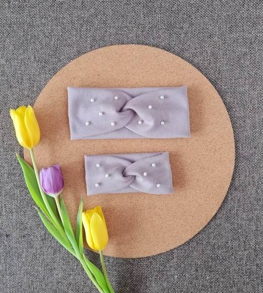 Opaska dla dziewczynki 16DF Marija - fiolet