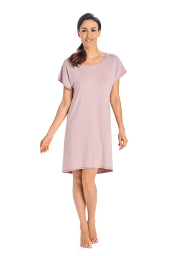 Koszula nocna Luzi Teyli - kakaowy