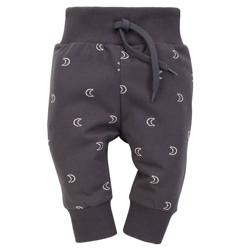 Legginsy niemowlęce "Dreamer" Pinokio - grafit druk