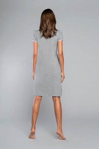 Koszula ciążowa i do karmienia Carlina Italian Fashion - melanż/róż