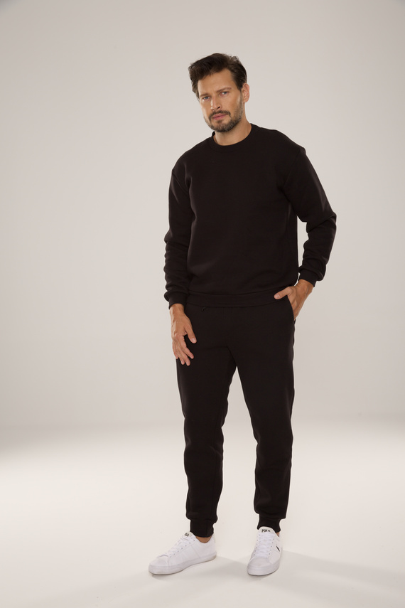 Bluza męska dresowa 813 Indigo Forex - czarny