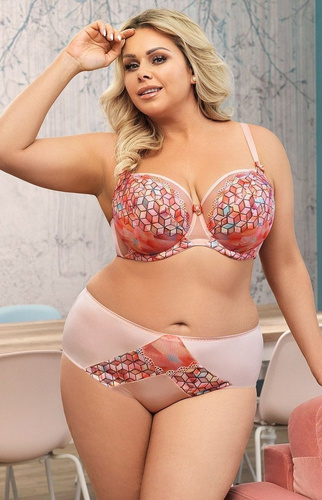 Rainbow biustonosz miękki K 558 Gorsenia - brzoskwiniowy