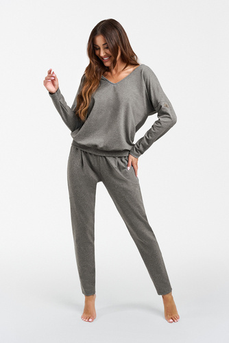 Komplet Damski Karina Italian Fashion - śr. melanż