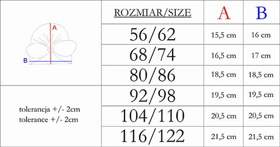 Czapeczka turban 169068 Nicol