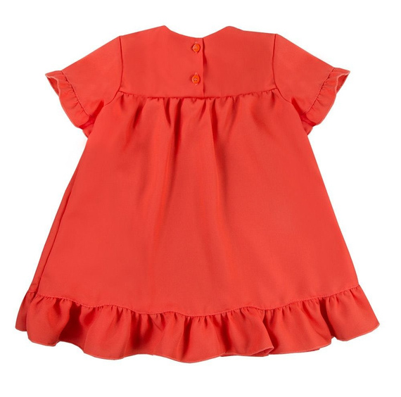 Sukienka bawełniana "CORAL REEF" Ewa Klucze- czerwona