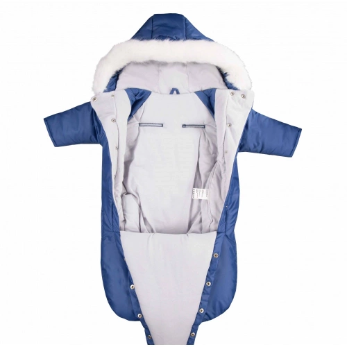 Ocieplany kombinezon Eevi - niebieski