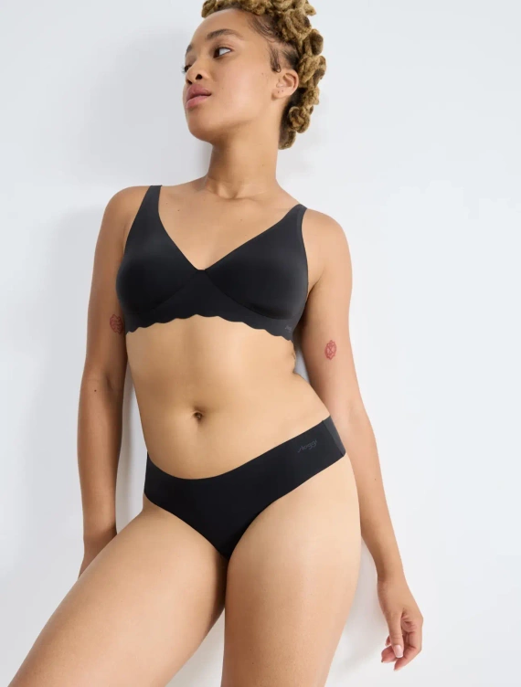 Stringi Damskie Zero Microfibre 2.0 String Sloggi - black