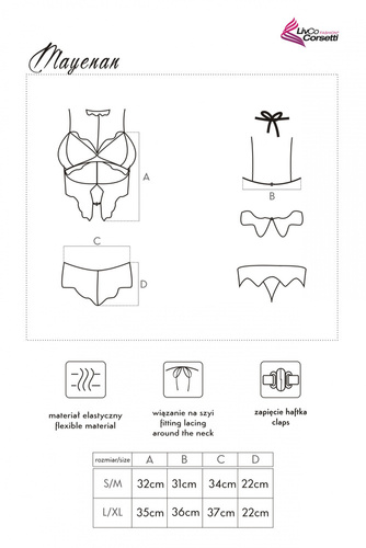 Komplet bielizny Mayenan LC 90527 LivCo Corsetti Fashion
