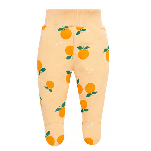 Półśpiochy ze stópkami Fruit & Sun Pinokio - pomarańczowy