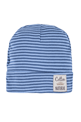 Czapeczka niemowleca "Hello Dude" Makoma niebieski