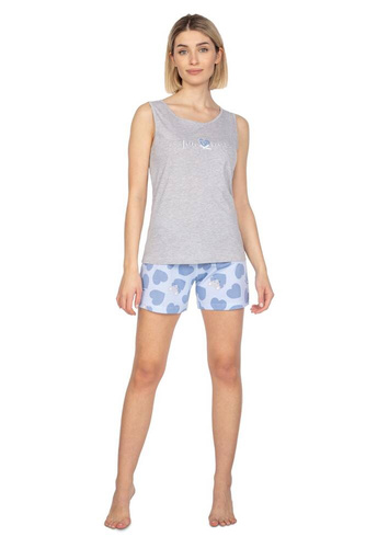 Piżama damska 664 Regina - szary