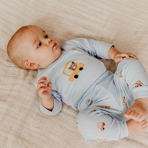 Body kopertowe Cars & Bears Eevi - niebieskie