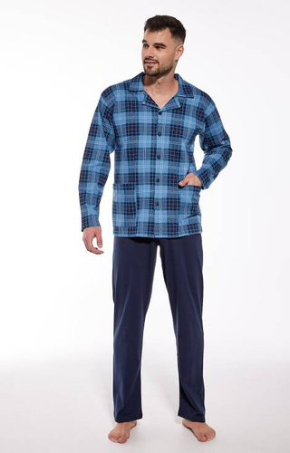 Piżama męska rozpinana 114/69 Cornette jeans 