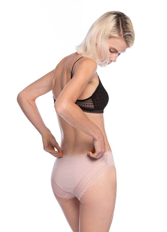 Figi Damskie L-1538 BI A'2 Lama fioletowy różowy