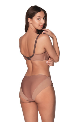 Biustonosz półusztywniany BS 1107 Elena Gaia mokka