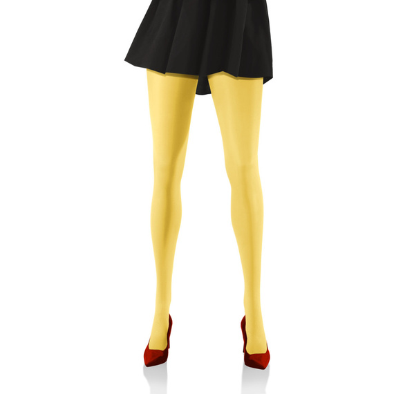 Hiver Rajstopy kryjące 40den Sesto Senso- żółty