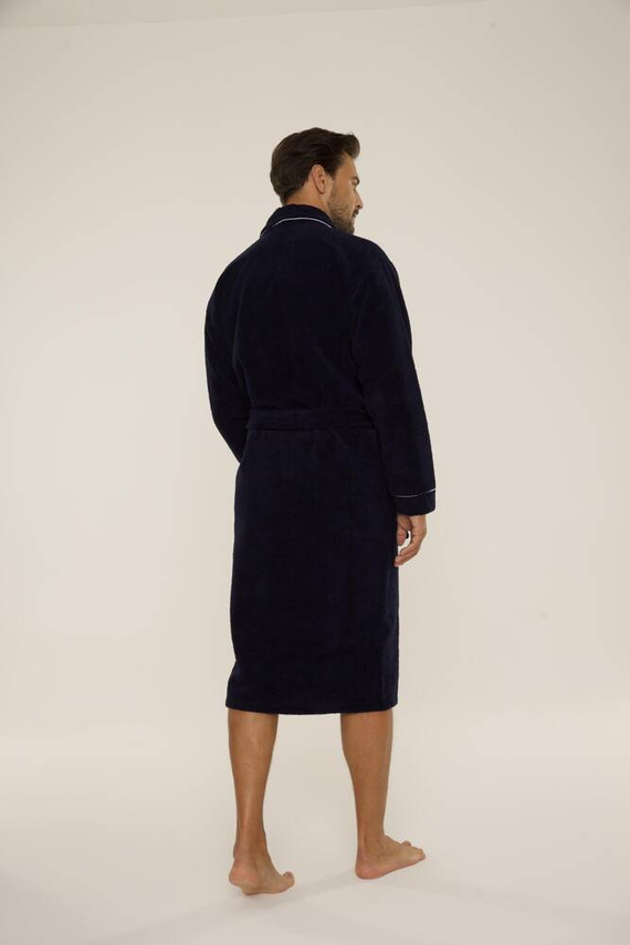 Szlafrok męski 735 Manuele Forex - granat