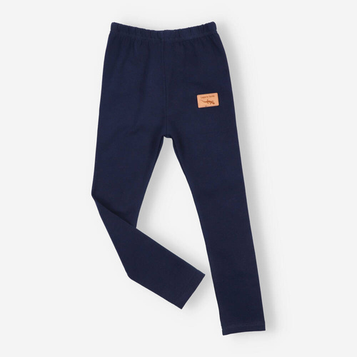 Legginsy dziewczęce Lagarto Verde - granatowy