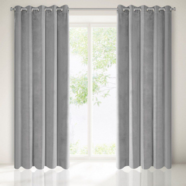 VILLA Zasłona gotowa Eurofirany stalowy